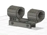Telescopic Sight Mount for 25 mm Picatinny rail-1