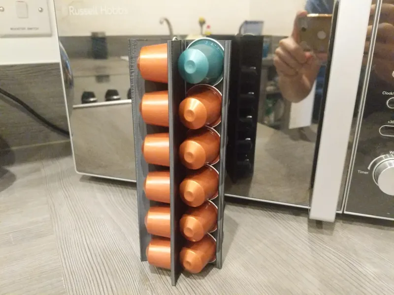 Portacapsule Nespresso compatto