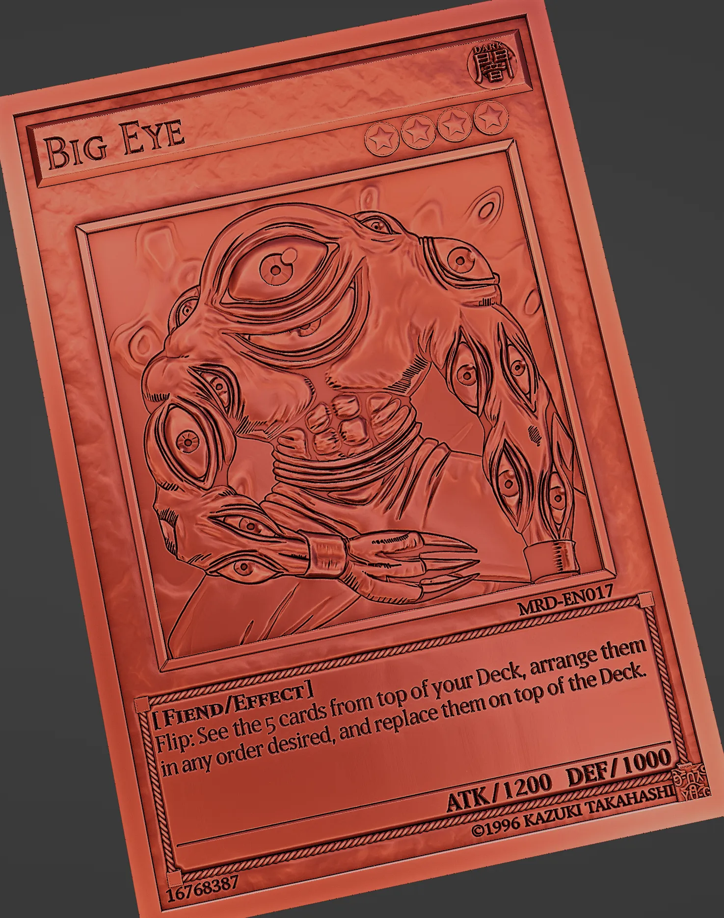 GROSSES AUGE - YU-GI-OH!