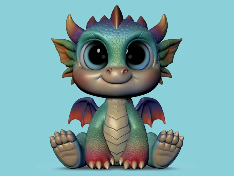 BABY DRAGON ARTICULATED