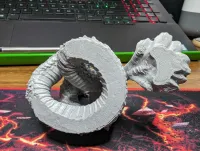 Mortas Dragon - Death Dragon - PRESUPPORTED - 32 mm-3