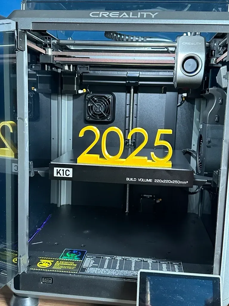 New Year 2025 table decoration