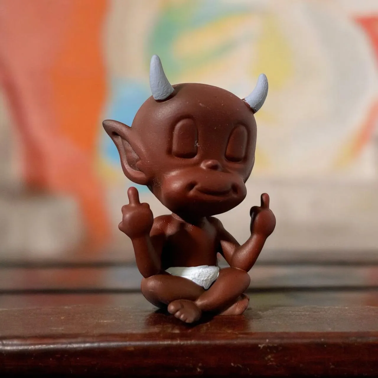 Hot stuff the little devil zen meditation | 3D models download