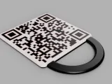 QR keychain-0