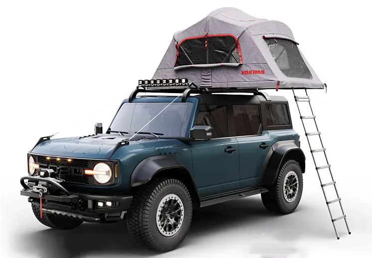 ford bronco raptor rooftop tent