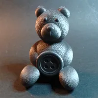 Tiny Button Teddy Bear-5