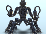 Ylos combat robot (29) - sci-fi science fiction future 40k b-4