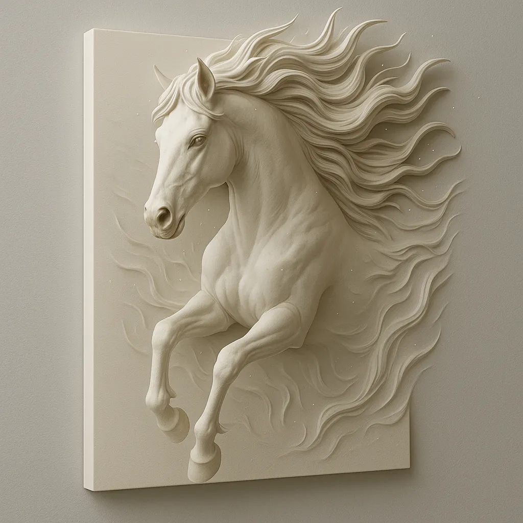 Elegant Horse Wall