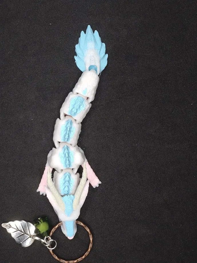 Articulated Little Kohaku Keyring