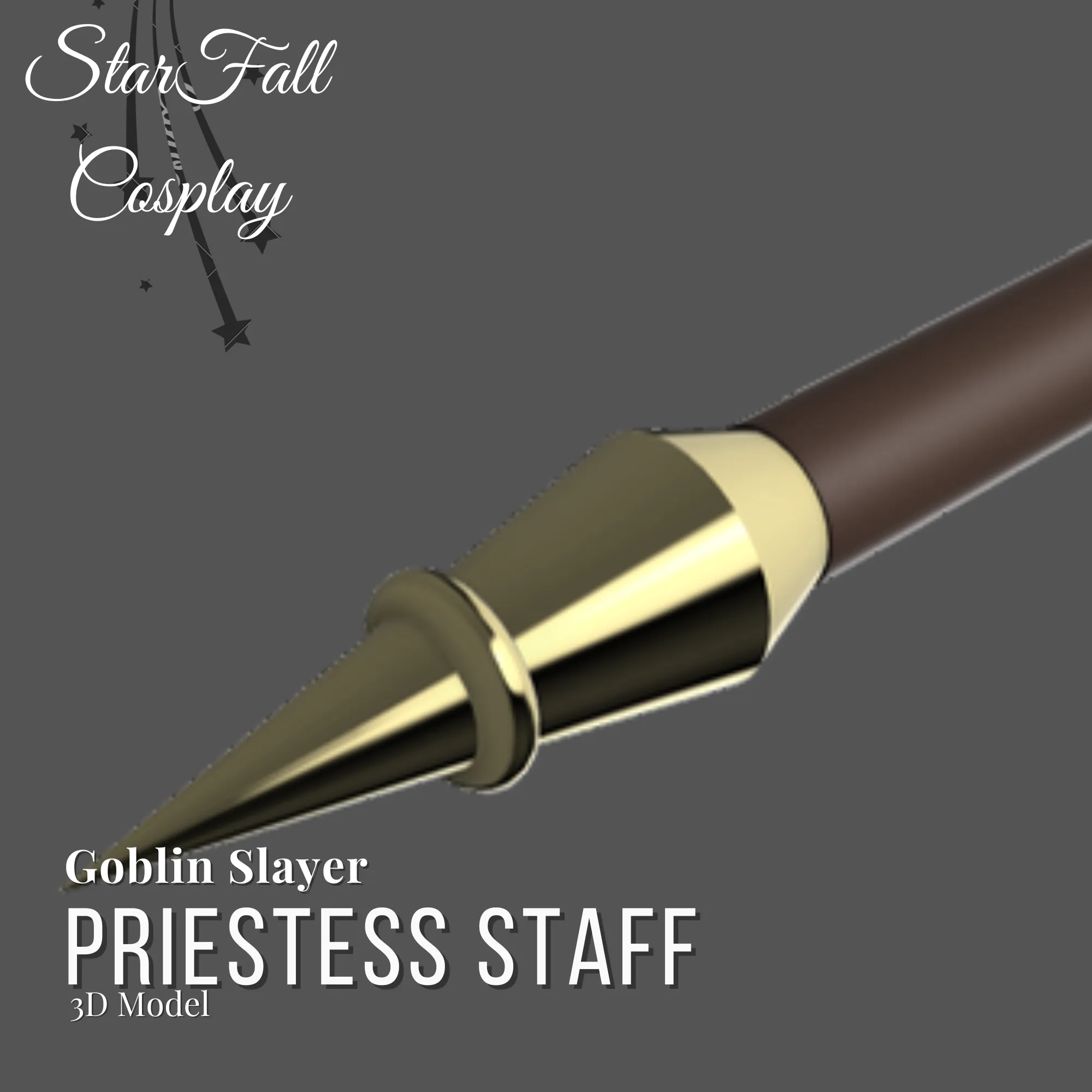 Priestess Staff 3D Model Goblin Slayer