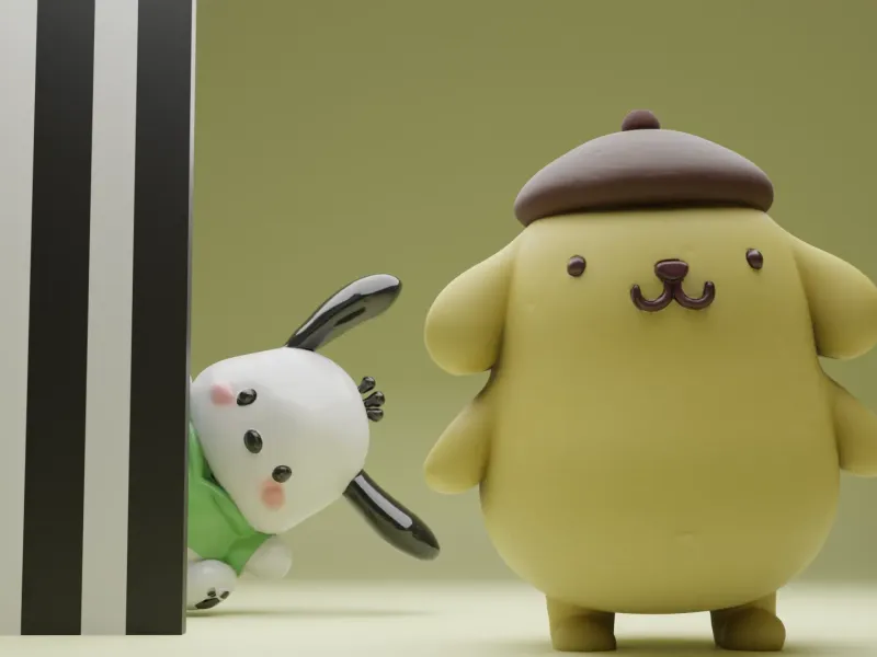 pochaco AND pompompurin