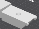 vinyl roll holder wall bracket-8