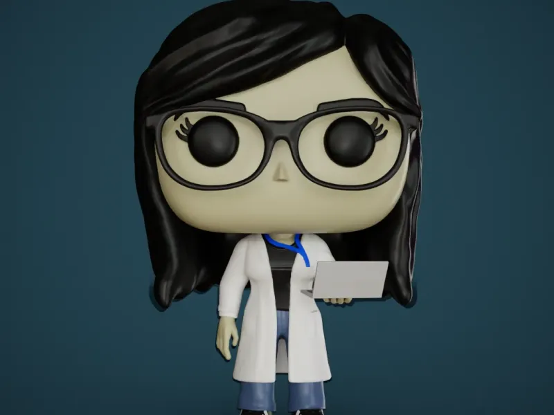 Funko Custom Cientifica