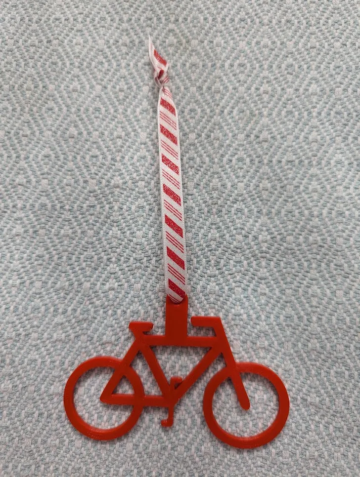 Bicycle Christmas Ornament