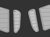 Grilles d'aération de capot BMW E36 E46-2