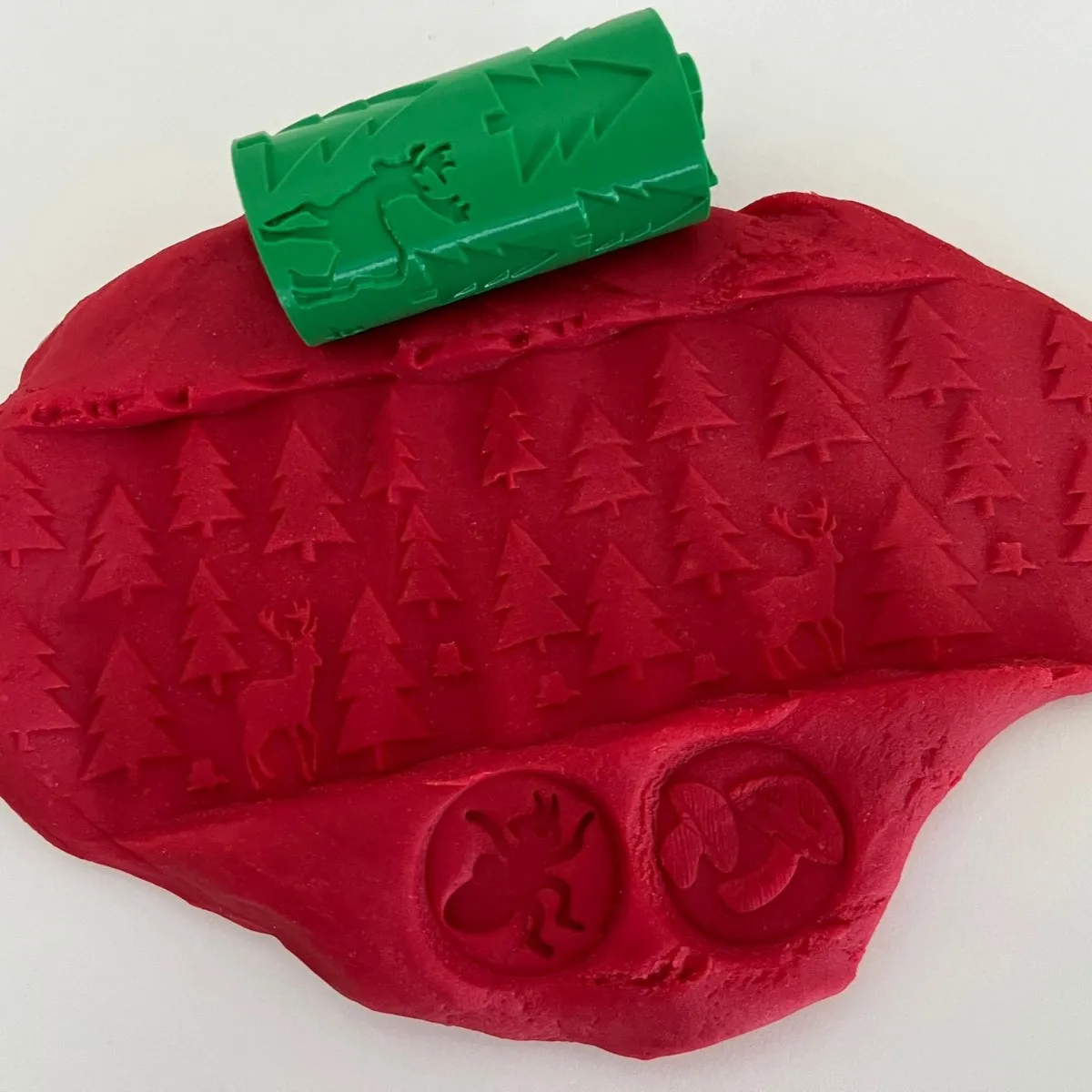 WOODS AND TREES TEXTURE ROLLERS WITH STAMPS X 3 VERSIONS