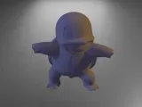Pokémon Squirtle (#0007) 3D Printing STL File-1