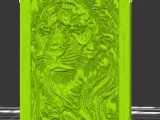 tiger keychain double side-3