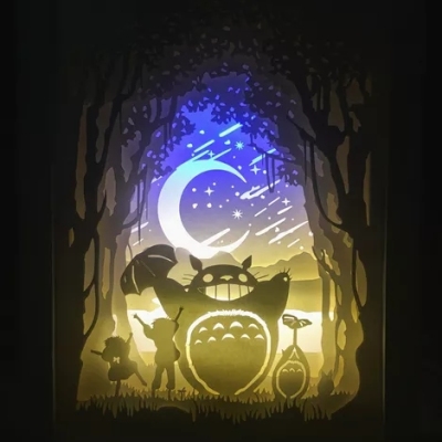 Shadow Box Light- My Neighbor Totoro - Photo