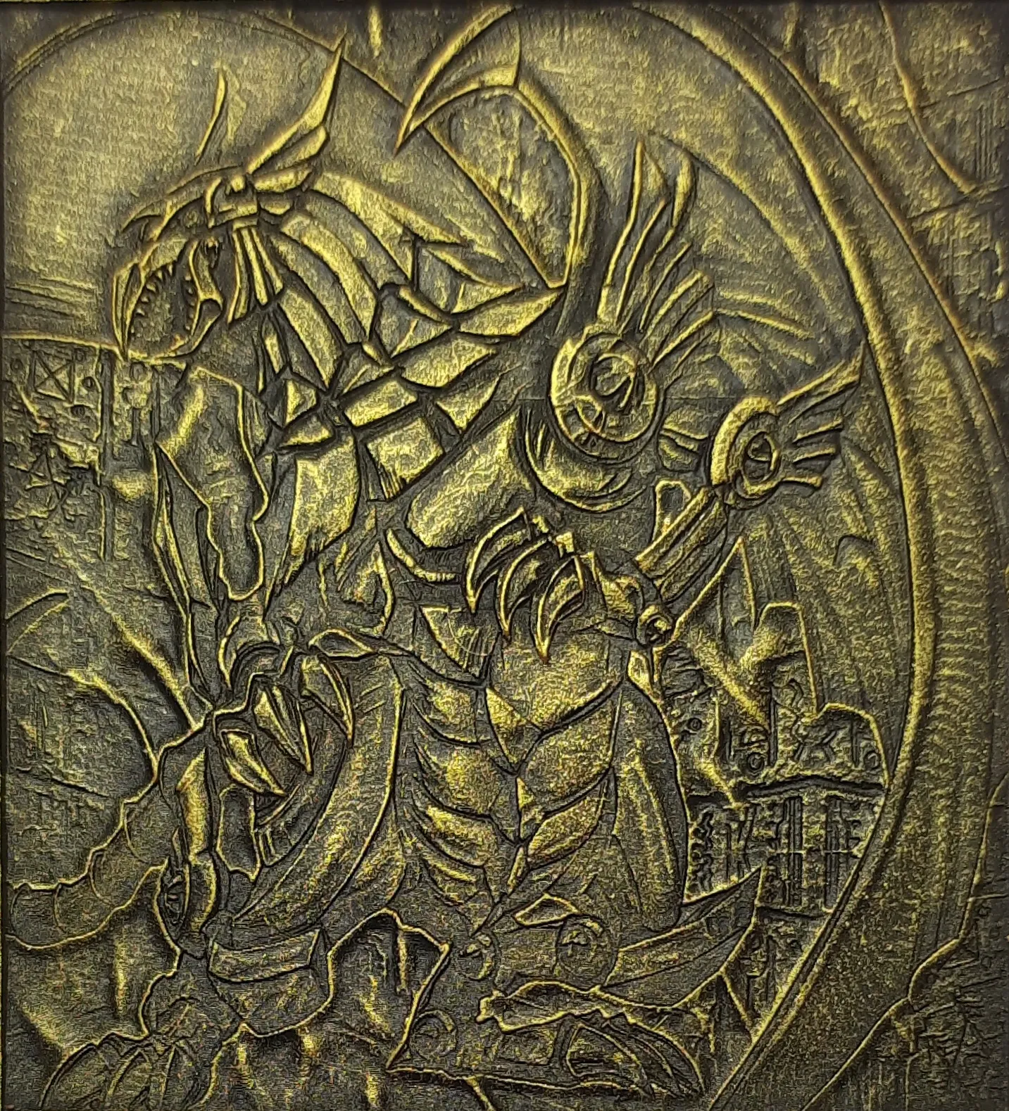 the winged dragon of ra anime version - yugioh