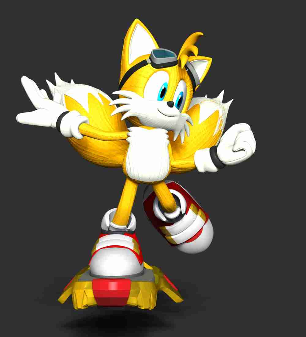 Miles Tails Prower Riders 3d Print Model By Bon Bon A - vrogue.co