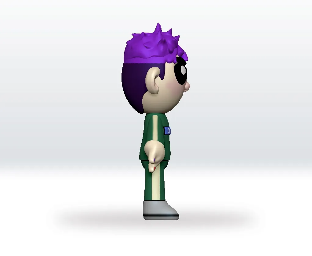 Squid Game 2 Thanos STL 3D Model Character Fanart