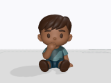 Thinking boy -0
