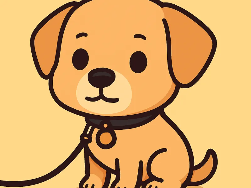 Chibi Puppy Pin