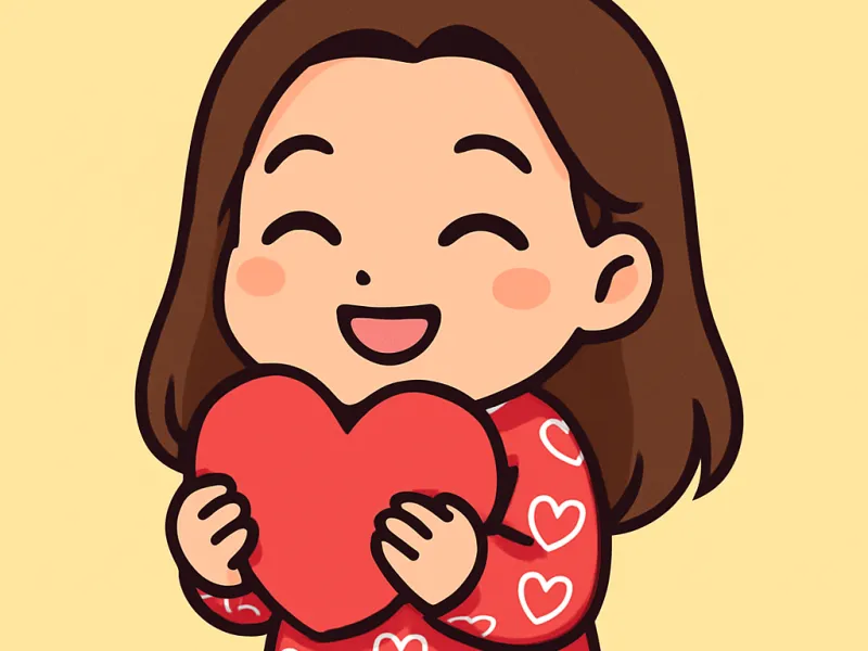 Cozy Hearts Pin