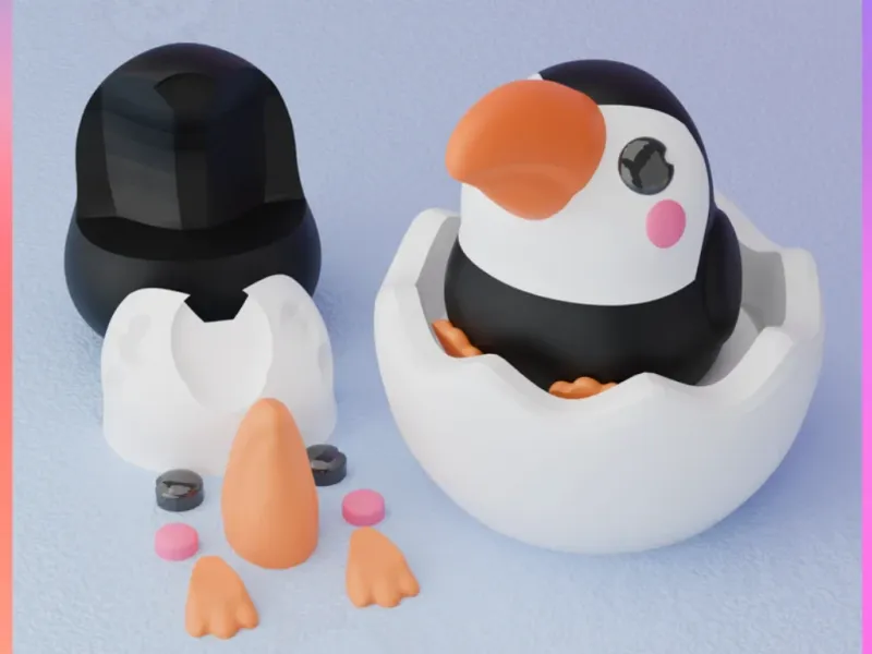 Little Toucan Clicker & Keychain