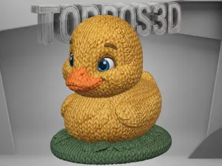 Pato Knitting cute