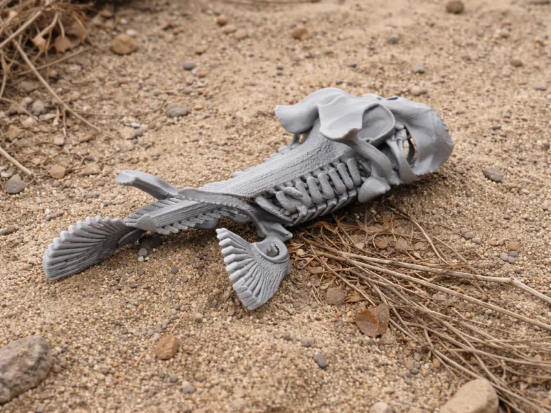 Brownbanded Bamboo Shark Skull