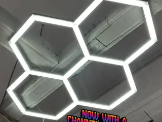 Modular LED Light System with Wire Channel