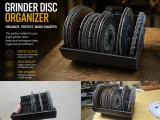 Grinder Disc Organizer – 3D Printed Storage Holder-0