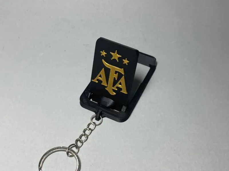 Llavero Soporte Celular v3 - Logo AFA / ARGENTINA