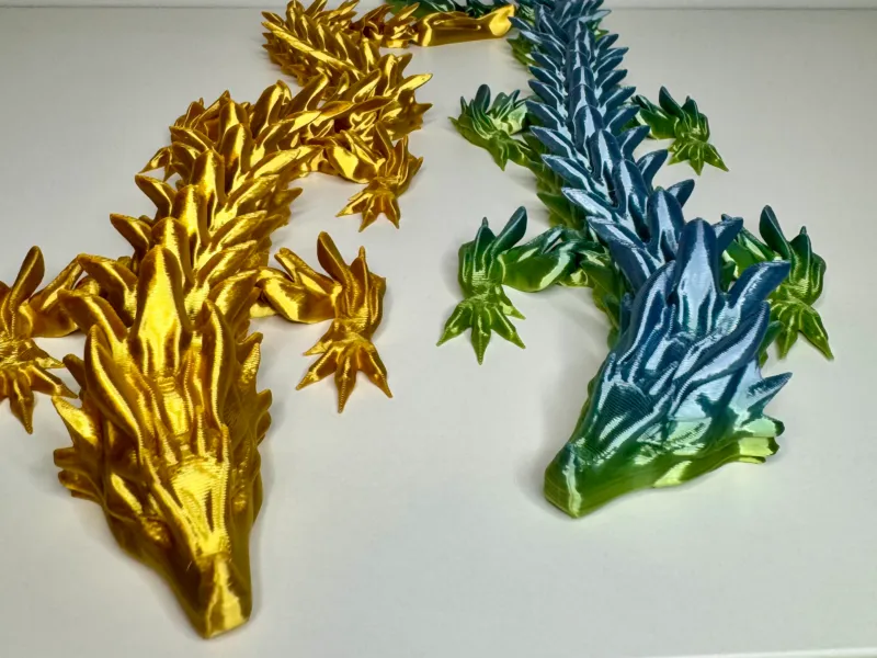 Articulated Water Dragon - Flexi Toy