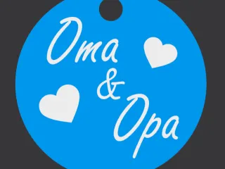 sleutelhanger oma en opa