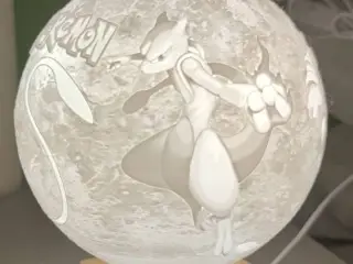 Lithophane Mewtwo