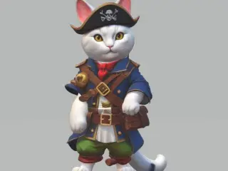 Pirate cat