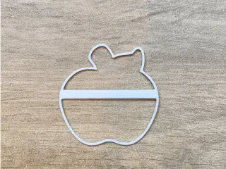 Cortante galleta Manzana