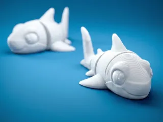 Flexi Shark - Toy/Keychain