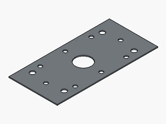 Sandpaper stencil for ACTER FS-CG-90x187