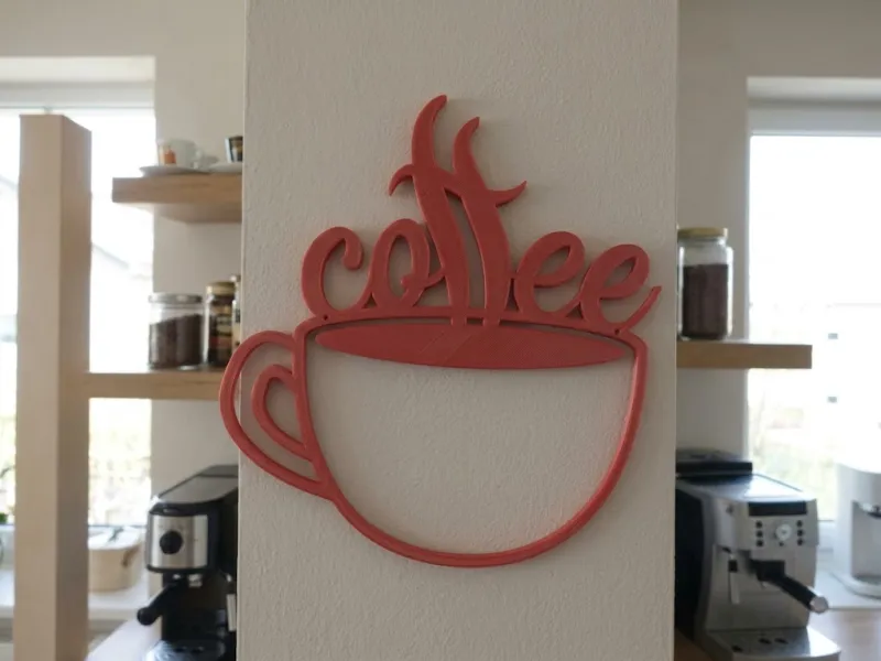 "Café" A Arte de Parede Perfeita para o Seu Canto do Café