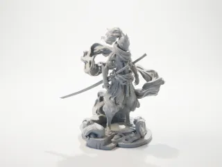 Yasuo Wind Samurai Figurine LOL Champions 3D Printable