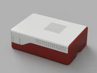 Raspberry Pi Case with POE HAT 2116-A