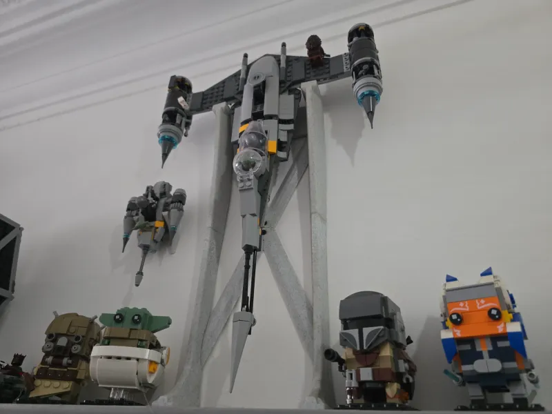 LEGO 75325 N1 Star Fighter wall mount/stand