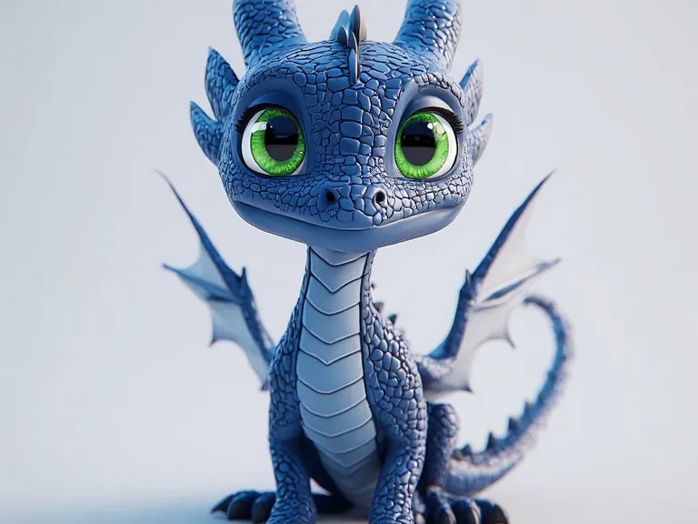 BABY DRAGON FIGURE
