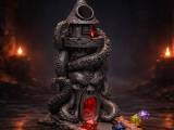 Evil Octopus Dice TowerTriDimen-0