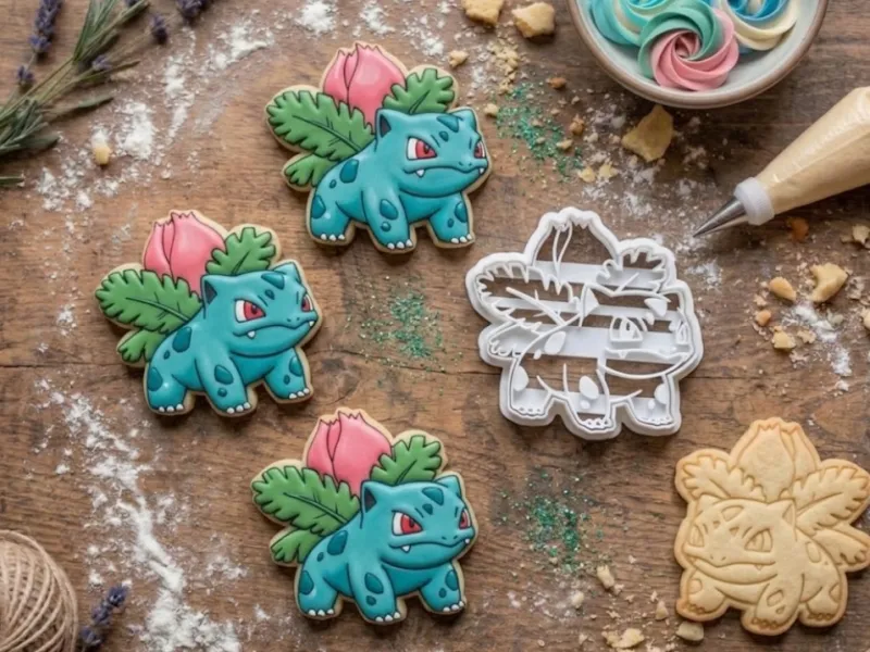 Ivysaur Cookie Cutter