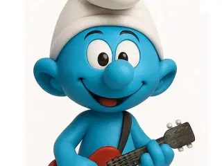 SMURFS - Musician Smurf